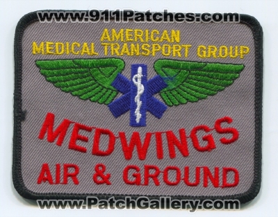 Medwings Air and Ground Patch (Georgia)
Scan By: PatchGallery.com
Keywords: & ems american medical transport group air helicopter ambulance