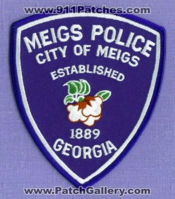 Meigs Police Department (Georgia)
Thanks to apdsgt for this scan.
Keywords: dept. city of