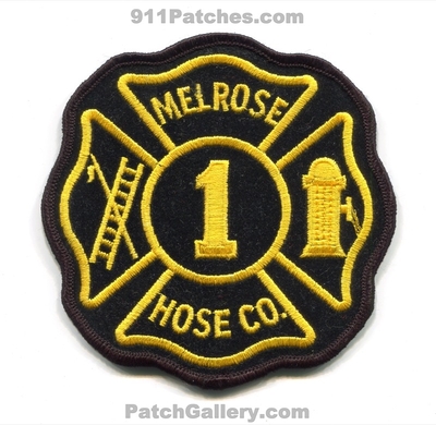 Melrose Hose Company 1 Fire Department Patch (New Jersey)
Scan By: PatchGallery.com
Keywords: co. dept.
