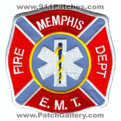 Memphis Fire Department EMT Patch (Tennessee)
Scan By: PatchGallery.com
Keywords: dept. mfd e.m.t. emergency medical technician
