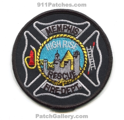 Memphis Fire Department High Rise Rescue Patch (Tennessee)
Scan By: PatchGallery.com
Keywords: dept. mfd highrise