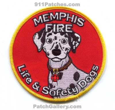 Memphis Fire Department Life and Safety Dogs Patch (Tennessee)
Scan By: PatchGallery.com
Keywords: dept. mfd m.f.d. company co. station dalmation