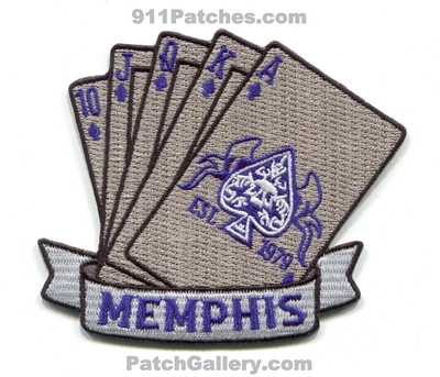 Memphis Fire Department Special Operations Bureau Patch (Tennessee)
Scan By: PatchGallery.com
[b]Patch Made By: 911Patches.com[/b]
Keywords: dept. est. 1979