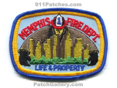 Memphis Fire Department Patch (Tennessee)
Scan By: PatchGallery.com
Keywords: dept. 1 life & property