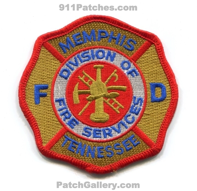 Memphis Fire Department Patch (Tennessee)
Scan By: PatchGallery.com
Keywords: dept. division of services
