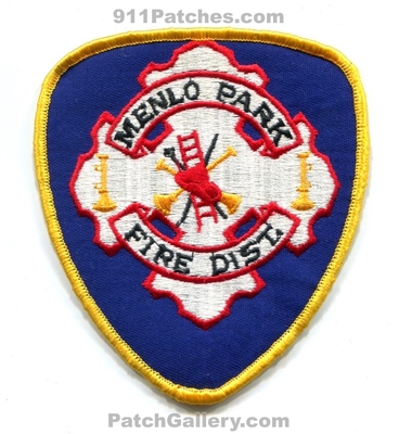 Menlo Park Fire District Patch (California)
Scan By: PatchGallery.com
Keywords: dist. department dept.