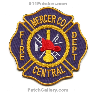 Mercer County Fire Department Central Station Patch (Kentucky)
Scan By: PatchGallery.com
Keywords: co. dept.