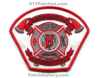 Merrillville Fire Department Patch (Indiana)
Scan By: PatchGallery.com
