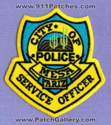 Mesa Police Department Service Officer (Arizona)
Thanks to apdsgt for this scan.
Keywords: dept. city of