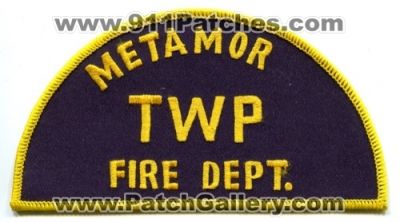 Metamor Township Fire Department (Michigan)
Scan By: PatchGallery.com
Keywords: twp. dept.