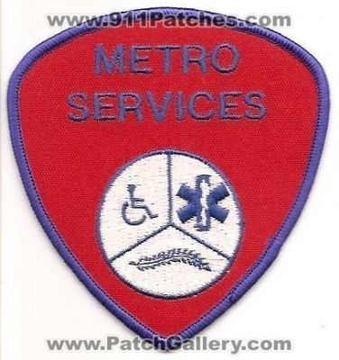 Metro Services EMS (UNKNOWN STATE)
Thanks to Enforcer31.com for this scan.
Keywords: emergency medical services