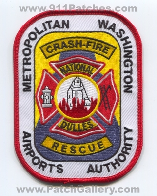 Metropolitan Washington Airports Authority Fire Department ARFF CFR National Dulles Patch (Washington DC)
Scan By: PatchGallery.com
Keywords: Dept. Aircraft Rescue Firefighter Firefighting A.R.F.F. Crash C.F.R. National Dulles