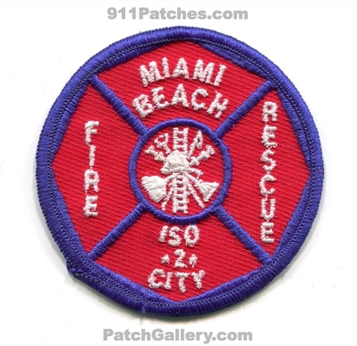 Miami Beach Fire Rescue Department Patch (Florida)
Scan By: PatchGallery.com
Keywords: dept. iso 2 city