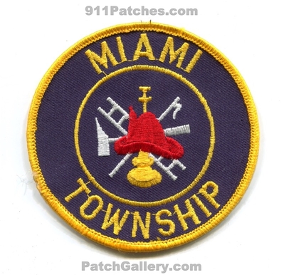 Miami Township Fire Department Patch (Ohio)
Scan By: PatchGallery.com
Keywords: twp. dept.