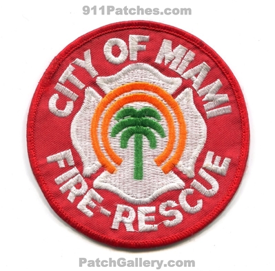 Miami Fire Rescue Department Patch (Florida)
Scan By: PatchGallery.com
Keywords: city of dept.