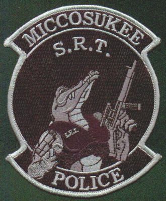 Miccosukee Police S.R.T.
Thanks to EmblemAndPatchSales.com for this scan.
Keywords: florida srt