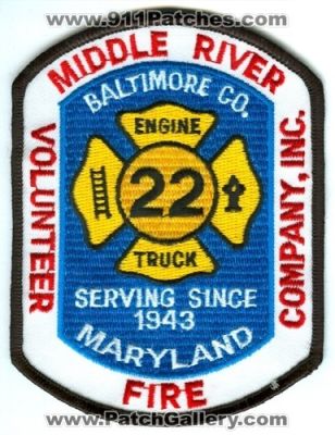 Middle River Volunteer Fire Company Inc Engine Truck 22 (Maryland)
Scan By: PatchGallery.com
Keywords: baltimore co. county inc.