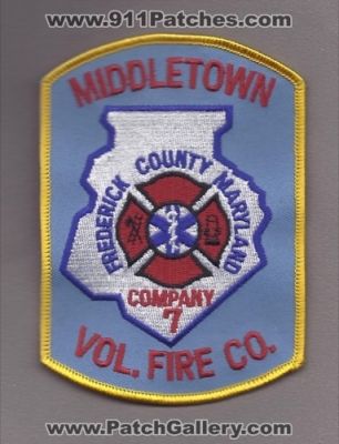 Middletown Volunteer Fire Company 7 (Maryland)
Thanks to Paul Howard for this scan.
Keywords: frederick county