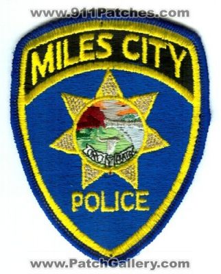 Miles City Police Department (Montana)
Scan By: PatchGallery.com
Keywords: dept.