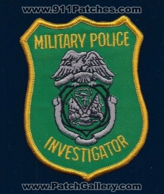 Military Police Investigator (UNKNOWN STATE)
Thanks to Paul Howard for this scan.
