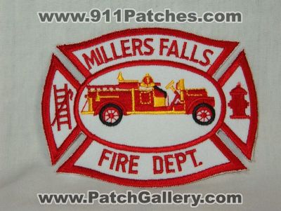 Millers Falls Fire Department (Massachusetts)
Thanks to Walts Patches for this picture.
Keywords: dept.