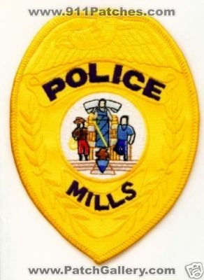 Mills Police Department (UNKNOWN STATE)
Thanks to apdsgt for this scan.
Keywords: dept.