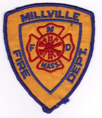 Millville Fire Dept
Thanks to Michael J Barnes for this scan.
Keywords: massachusetts department mfd