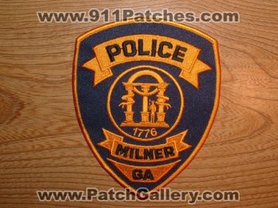 Milner Police Department (Georgia)
Picture By: PatchGallery.com
Keywords: dept. ga.