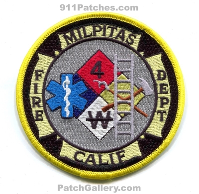 Milpitas Fire Department Patch (California)
Scan By: PatchGallery.com
Keywords: dept.