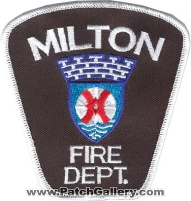 Milton Fire Dept (Canada ON)
Thanks to zwpatch.ca for this scan.
Keywords: department