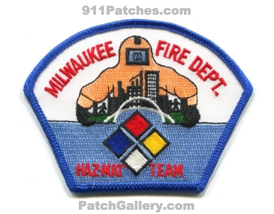 Milwaukee Fire Department HazMat Team Patch (Wisconsin)
Scan By: PatchGallery.com
Keywords: dept. haz-mat hazardous materials