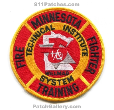 Minnesota Fire Fighter Training Technical Institute System Willmar Patch (Minnesota)
Scan By: PatchGallery.com
Keywords: firefighter academy