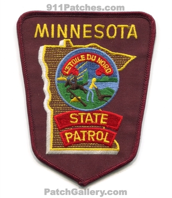 Minnesota State Patrol Patch (Minnesota)
Scan By: PatchGallery.com
Keywords: highway police department dept.