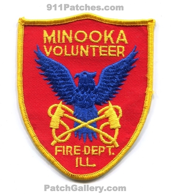 Minooka Volunteer Fire Department Patch (Illinois)
Scan By: PatchGallery.com
Keywords: vol. dept.