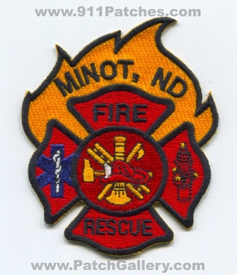 Minot Fire Rescue Department Patch (North Dakota)
Scan By: PatchGallery.com
Keywords: dept. nd