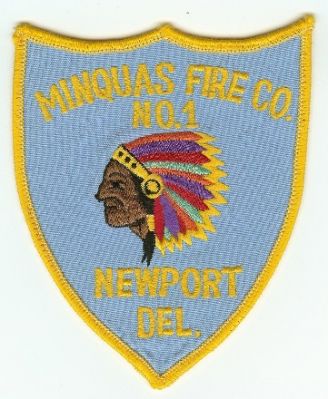 Minquas Fire Co No 1
Thanks to PaulsFirePatches.com for this scan.
Keywords: delaware company number newport
