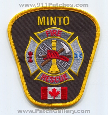 Minto Fire Rescue Department Patch (Canada ON)
Scan By: PatchGallery.com
Keywords: dept.
