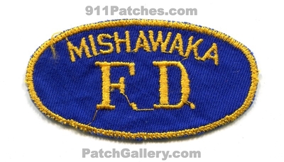 Mishawaka Fire Department Patch (Indiana)
Scan By: PatchGallery.com
