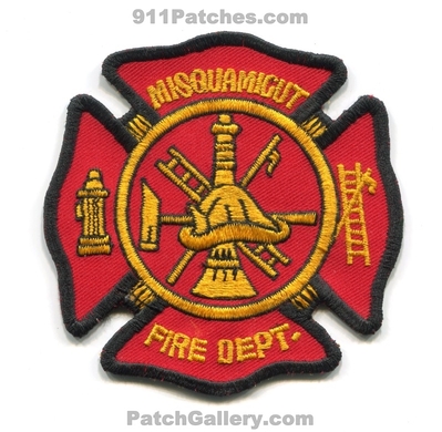 Misquamicut Fire Department Patch (Rhode Island)
Scan By: PatchGallery.com
Keywords: dept.