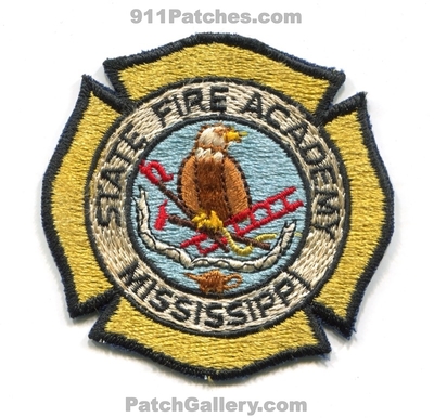 Mississippi State Fire Academy Patch (Mississippi)
Scan By: PatchGallery.com
Keywords: school
