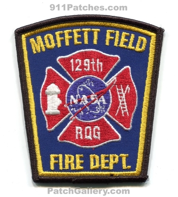 Moffett Field Fire Department NASA Ames Patch (California)
Scan By: PatchGallery.com
Keywords: dept. space shuttle 129th rqg arff cfr