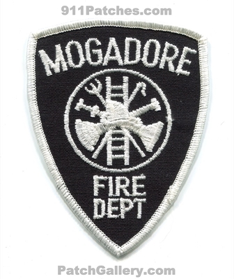 Mogadore Fire Department Patch (Ohio)
Scan By: PatchGallery.com
Keywords: dept.