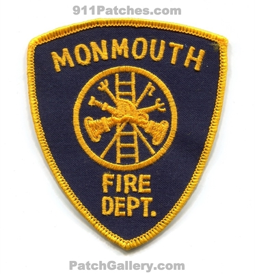 Monmouth Fire Department Patch (Illinois)
Scan By: PatchGallery.com
Keywords: dept.