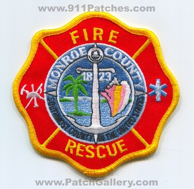 Monroe County Fire Rescue Department Patch (Florida)
Scan By: PatchGallery.com
Keywords: co. dept. southmost county in the united states 1823