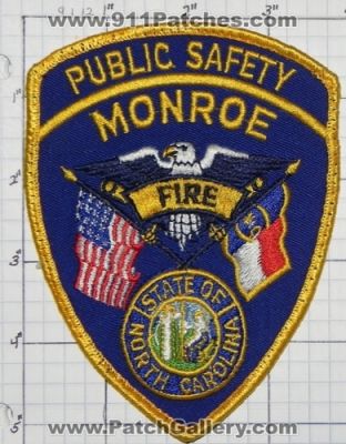 Monroe Fire Department Public Safety (North Carolina)
Thanks to swmpside for this picture.
Keywords: dept. dps