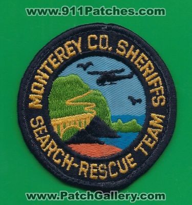 Monterey County Sheriff's Department Search and Rescue Team (California)
Thanks to PaulsFirePatches.com for this scan.
Keywords: sheriffs dept. co. sar