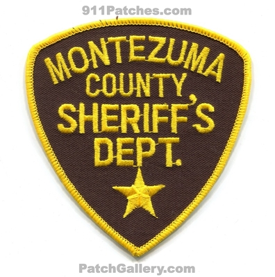 Montezuma County Sheriffs Department Patch (Colorado)
Scan By: PatchGallery.com
Keywords: co. dept. office