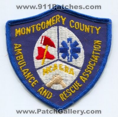 Montgomery County Ambulance and Rescue Association Patch (Pennsylvania)
Scan By: PatchGallery.com
Keywords: co. assn. ems fire