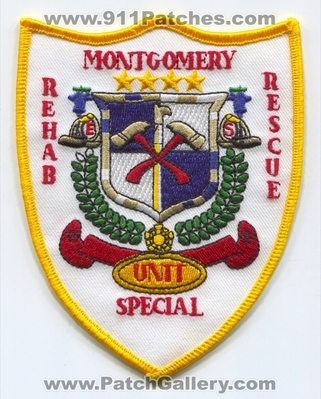 Montgomery Fire Department Rehab Rescue Special Unit Patch (Alabama)
Scan By: PatchGallery.com
Keywords: dept.