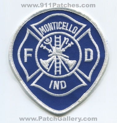 Monticello Fire Department Patch (Indiana)
Scan By: PatchGallery.com
Keywords: dept. fd